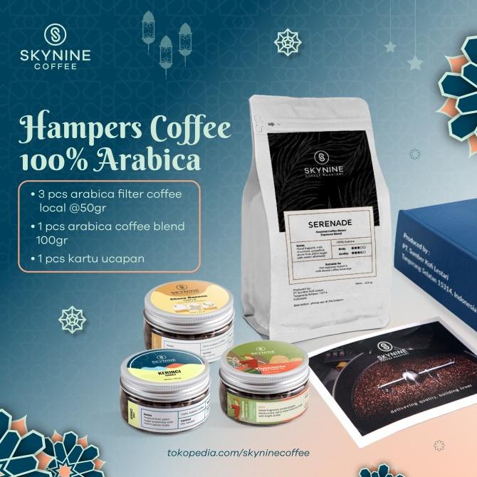 

HAMPERS COFFEE 100% ARABICA SET 1