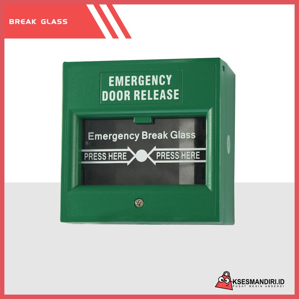 Brek Glass Emergency Exit