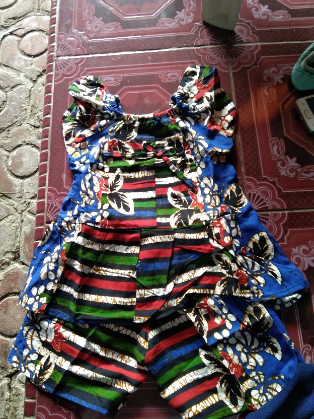Setelan Batik Anak Rayon / Babydoll Baju Tidur Anak Perempuan Murah Grosir Set Perca Klw
