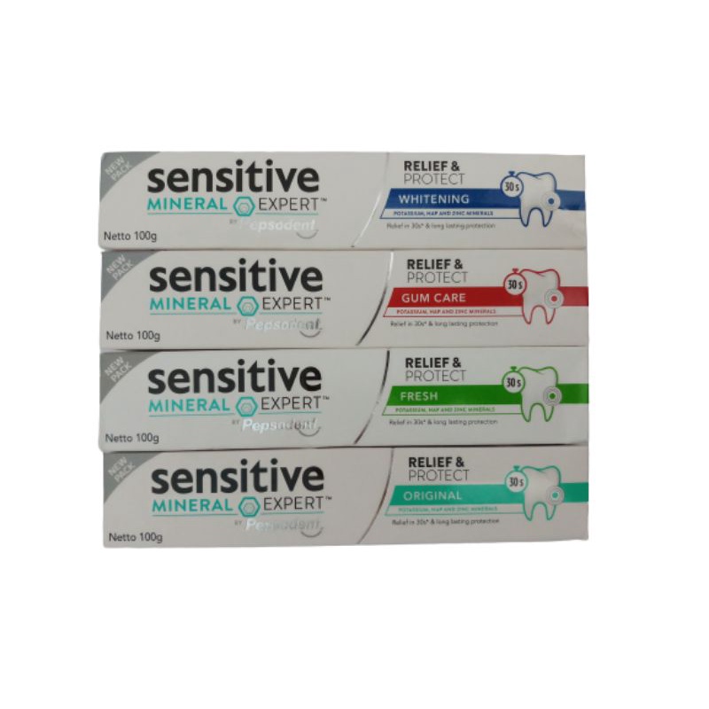 Pepsodent Sensitive Pasta Gigi 100g /centraltrenggalek