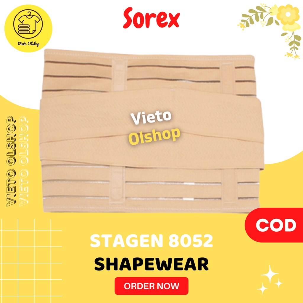 Korset Sorex Slimming 8052 Penyangga Perut Ibu Hamil Pakaian Sabuk Pelangsing Perut Ibu Hamil Melahi