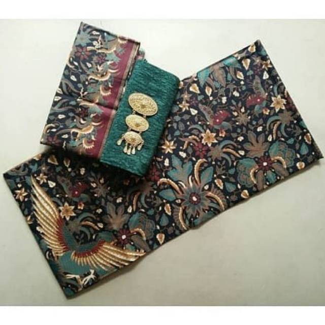 kain batik  solo  merak bali hijau alusan Shopee  Indonesia