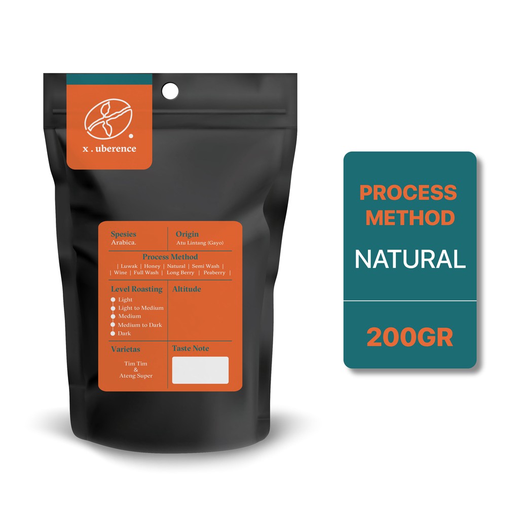 

Kopi Gayo Arabika Natural Process 200 Gr| Roasted Bean - Specialty