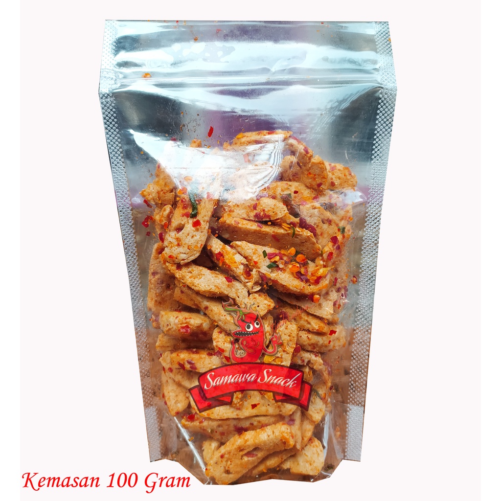 

Seblak basreng rasa pedas gurih kemasan 100 gram