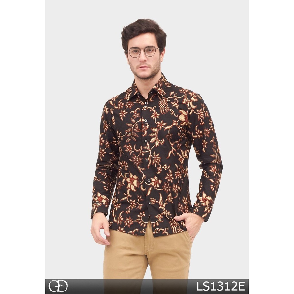 BAJU PRIA/COWOK KEMEJA BATIK PREMIUM SLIMFIT LENGAN/TANGAN PANJANG/PENDEK