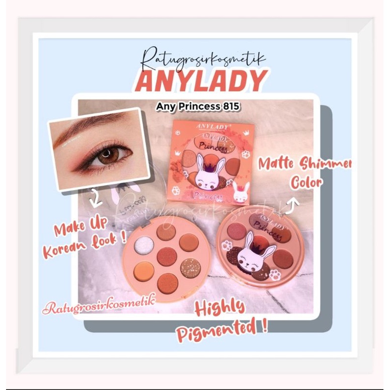 PROMO!!!EYESHADOW PALETTE PRINCESS ANYLADY NO.815