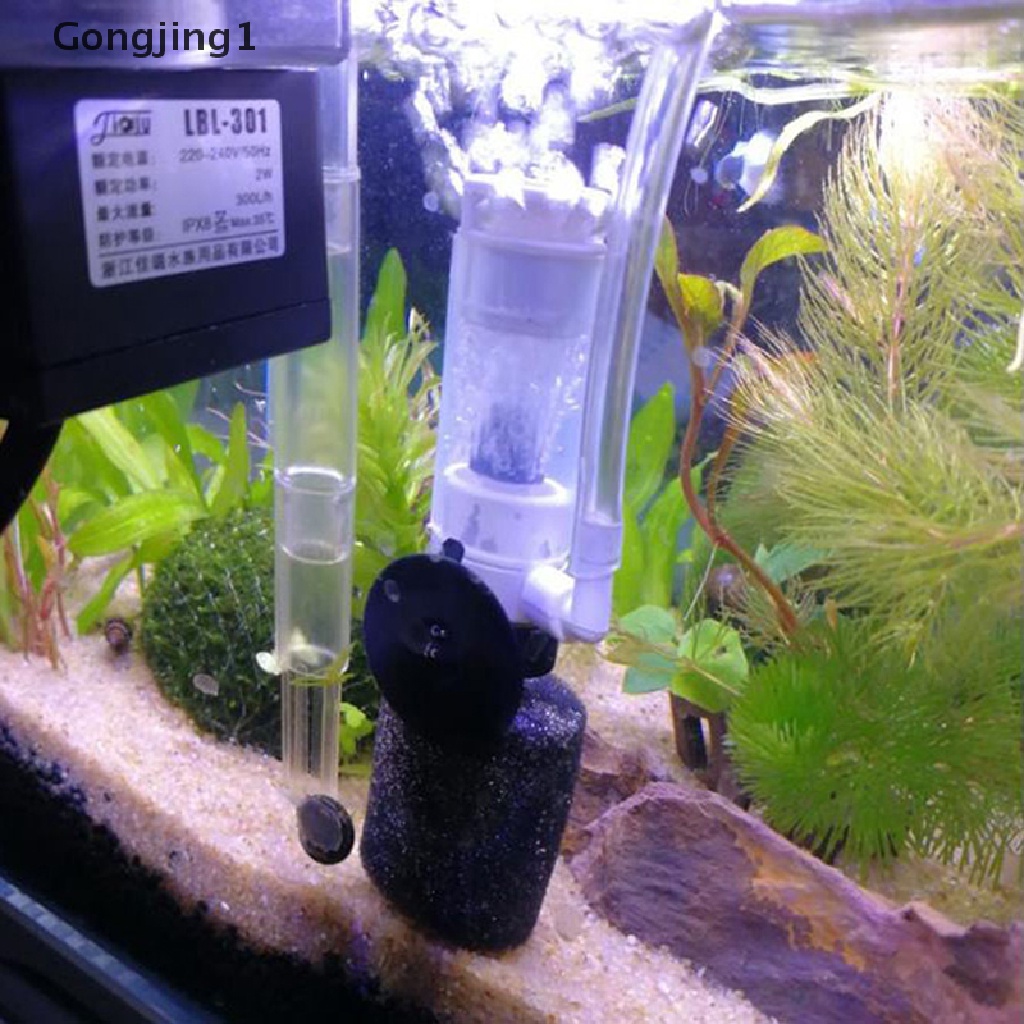 Gongjing 1pc Pompa Filter Oksigen Biokimia Bahan Spons Untuk Akuariumtangki Ikan