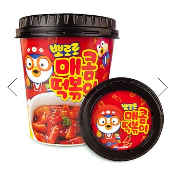 

INSTANT-CAMILAN- PORORO INSTANT TOPPOKI / TTEOKBOKKI STIR-FRIED RICE CAKE CUP ANAK - CREAM -CAMILAN-