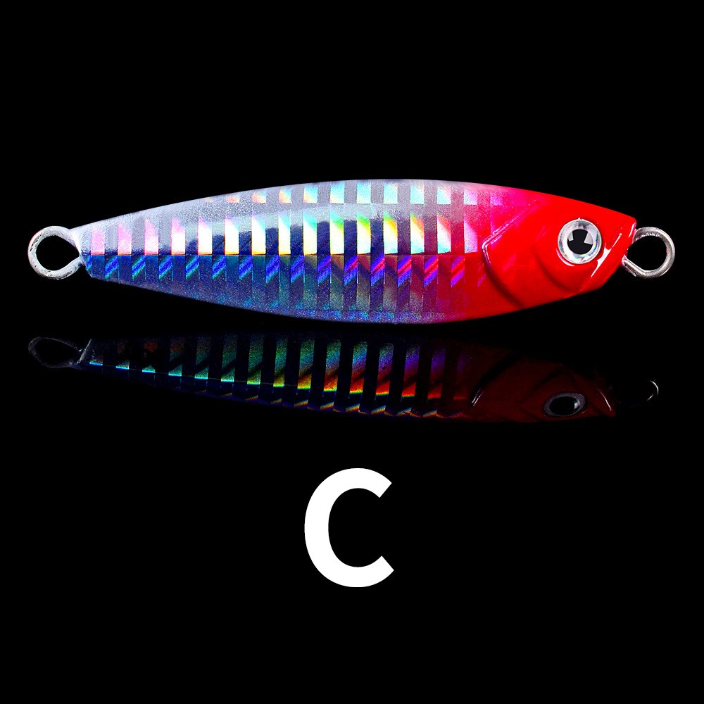 1Pcs 7g/10g/15g/20g Logam Metal Jig Umpan Pancing Memancing Ikan Fishing Lure Buatan Jigging Sinking