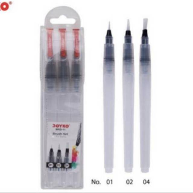 

Kuas Lukis Set Joyko BRS-11 Water Brush Set Joyko