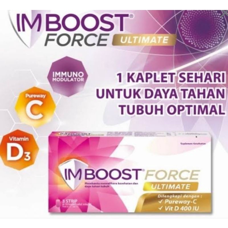 Imboost Force/Imboost Force Ultimate 10 tablet / Imboost Force isi 3