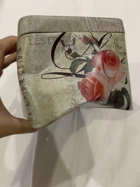 ・9a Tin Storage/ Kaleng Kotak Penyimpanan J  Serba Murah.