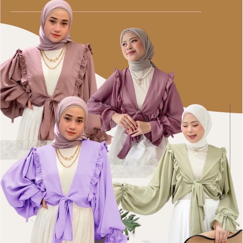 OUTER RUFFLE | OUTER KEKINIAN | OUTER HIJAB | OUTER VIRAL | OUTER WANITA