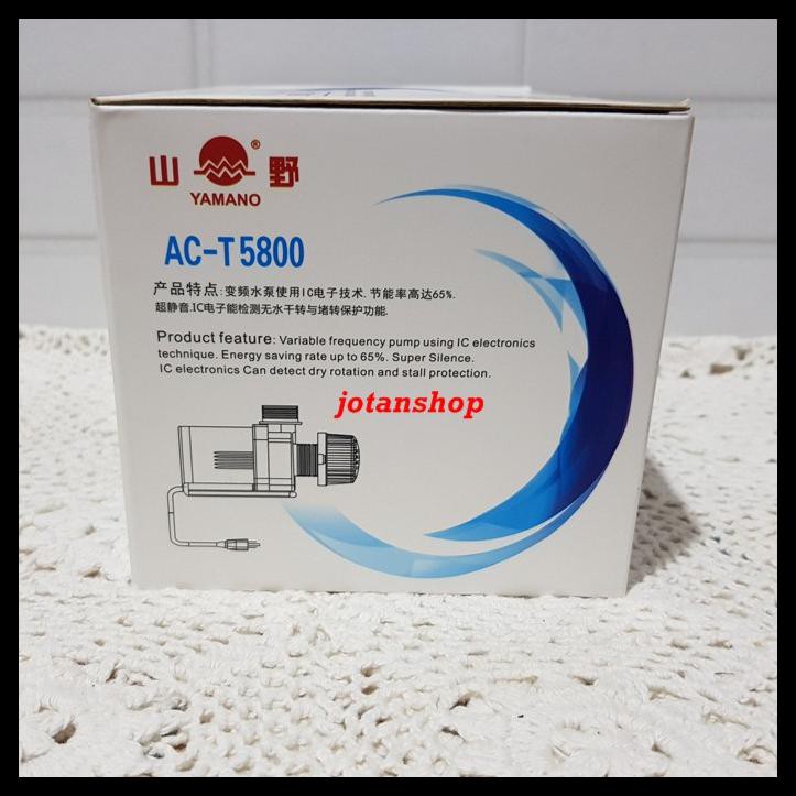 Terbaru Yamano Act 5800 Act5800 Mesin Pompa Kolam Air Mancur Low Watt T5800