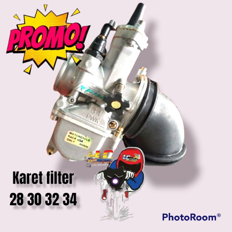 KARET FILTER KARBU PE 28 30 32 34 PWK 28 30 32 34