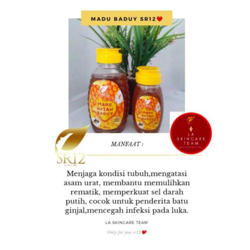 

MADU MURNI ASLI BADUY SR12 /MENJAGA DAYA TAHAN TUBUH