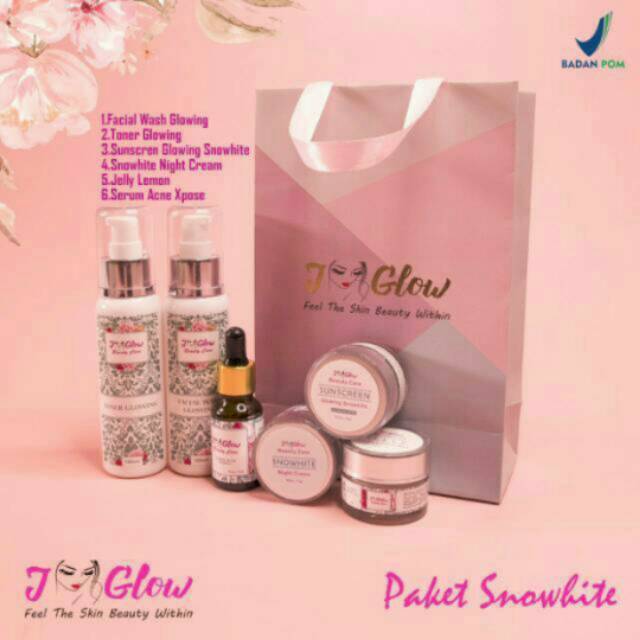 JGLOW PAKET SNOW WHITE