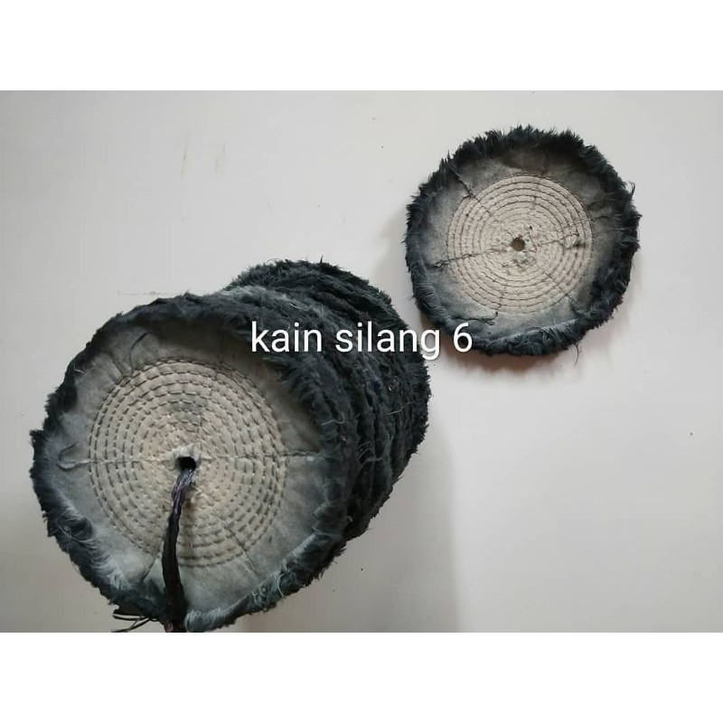 Kain silang 6/8 kain untuk finising