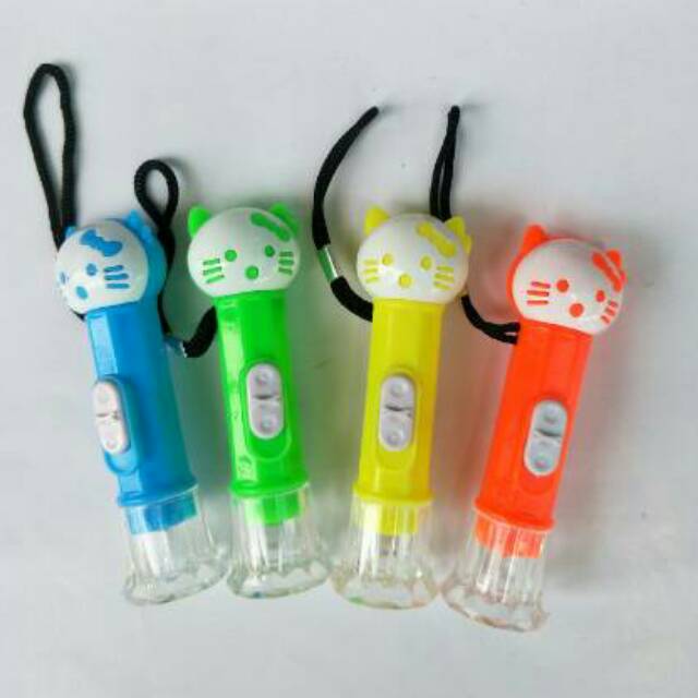 Senter Hello kitty  Mini Lucu Murah Souvenir Lucu