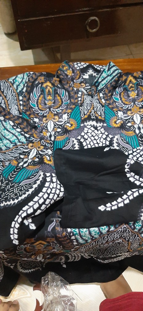 Maura Couple - Sania Ruffle Batik Couple Ori Ndoro Jowi Dnt Garansi Termurah Shopee Madu - Bs065