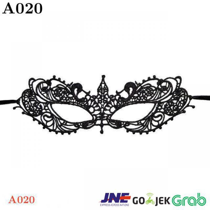 Mask Topeng Wajah Penutup Mata Hitam