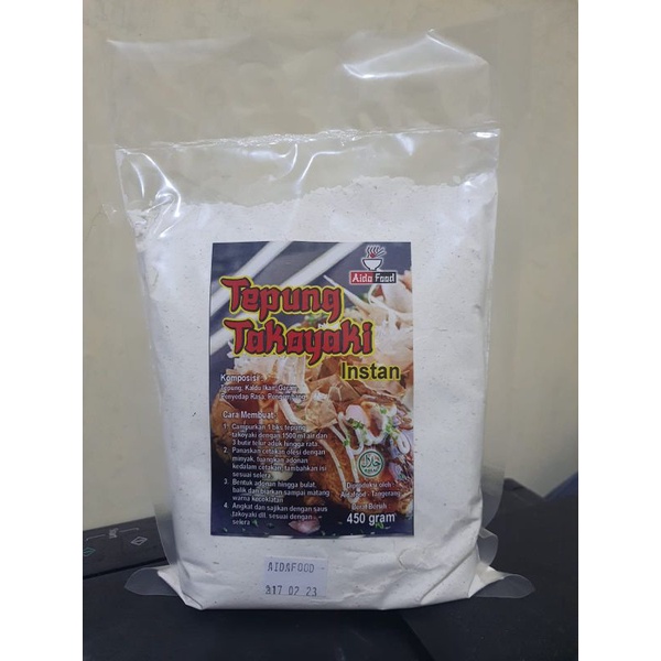 

tepung takoyaki aidafood 450g