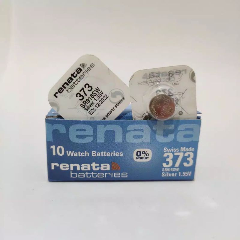 Baterai Renata 373 SR916SW Original Swiss - Baterai Jam Tangan 916