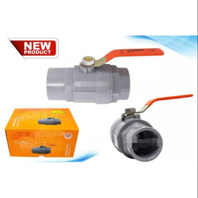 Ball Valve PVC 3" gagang besi