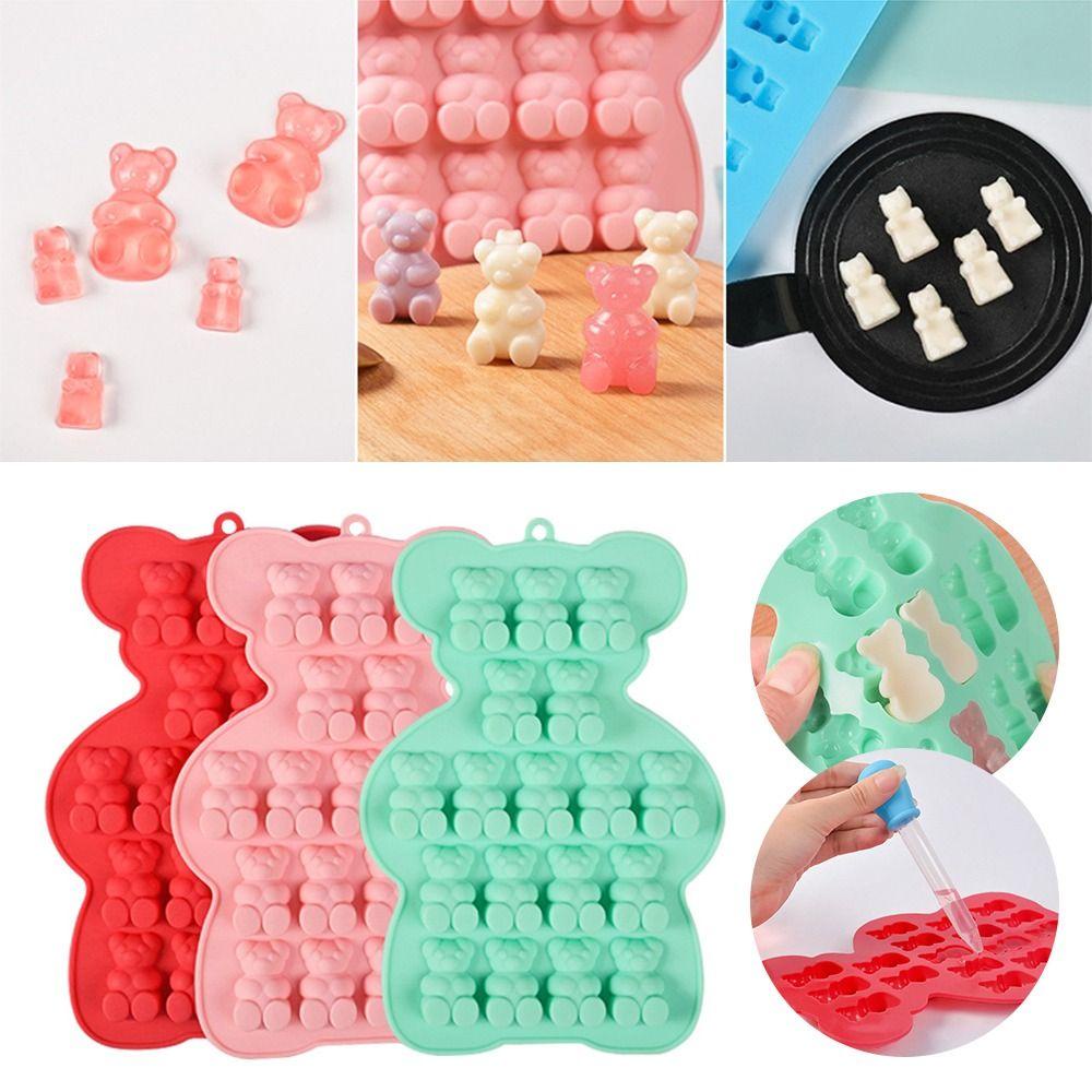 Preva Gummy Bear Cetakan Silikon Baking Fondant Drip Mold Cetakan Silikon Hias