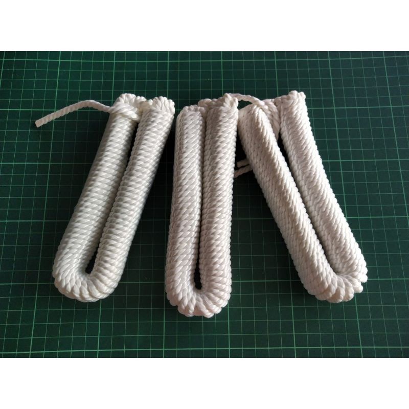 

(1 Pcs) Tambang Pramuka Putih 5M / Tali Pramuka Putih