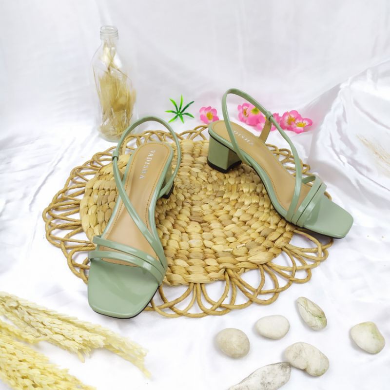 keynarra Best Quality Heels Tali Whit 5 Cm DANIA RN-04