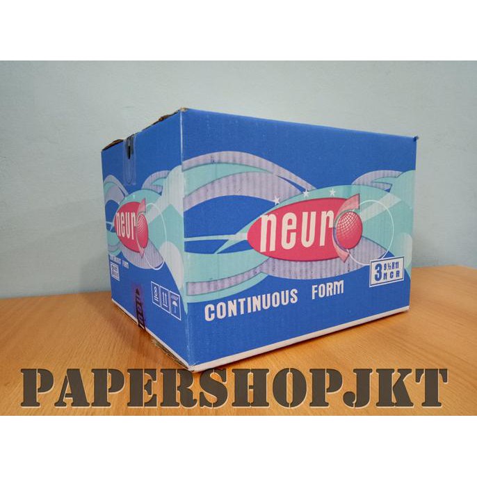 

Continous Form 91/2 x 11 3 Ply/2 ( K3/2 Neuro ) NCR / Kertas Komputer