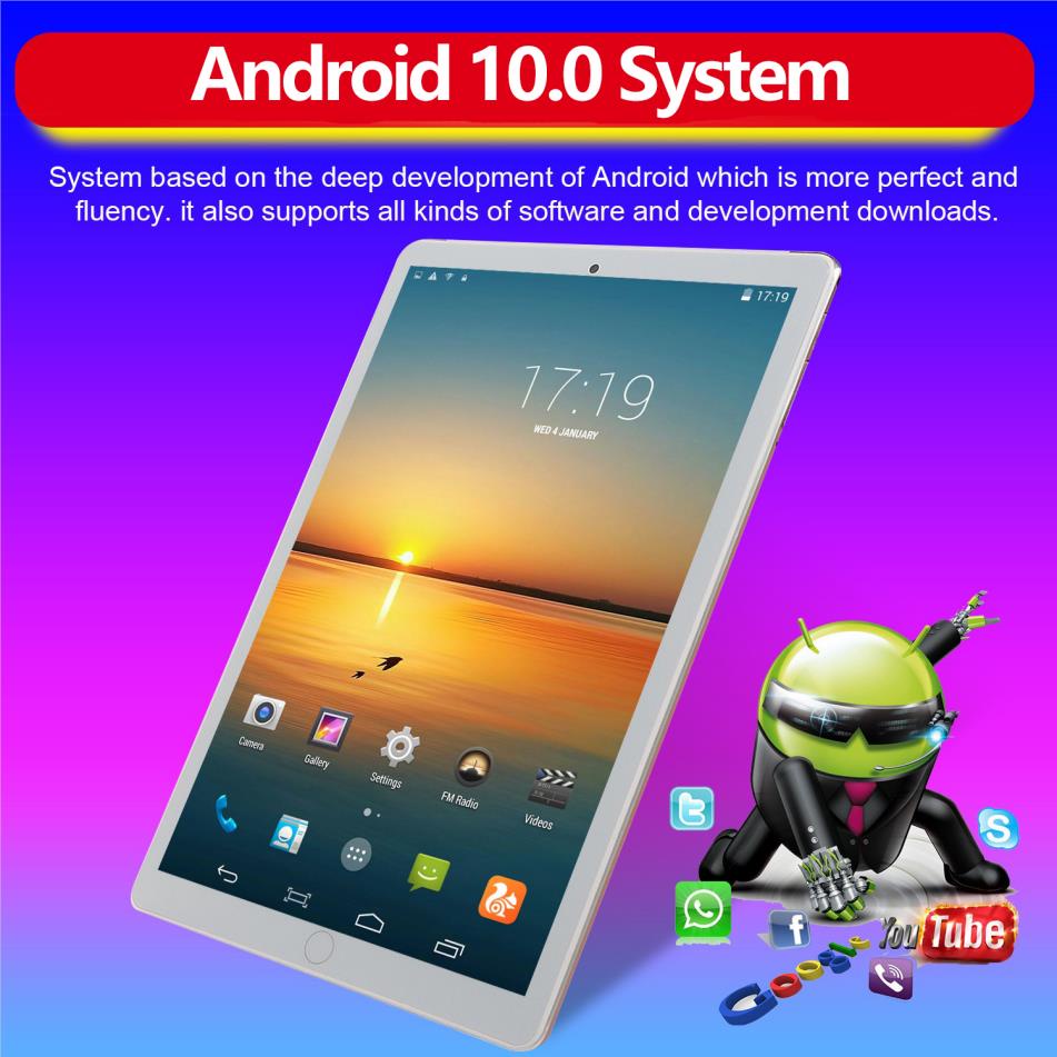 2023 Asli P20 Tablet PC 8-inch HD Layar 4G Jaringan WiFi Tablet PC 6 GB + 128 GB Android Tablet PC Mahasiswa Belajar Tablet PC
