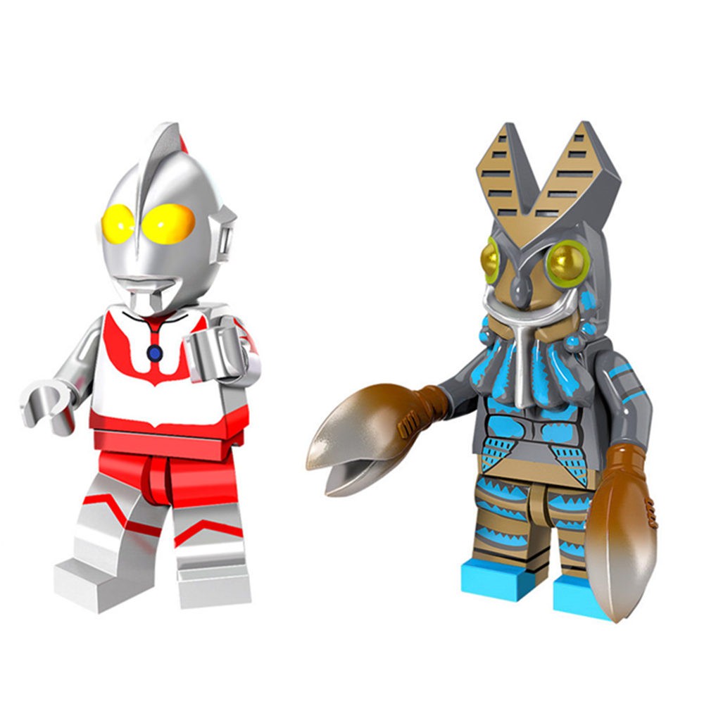 Lego Minifigures Japan Cartoon Ultraman Baltan seijin 