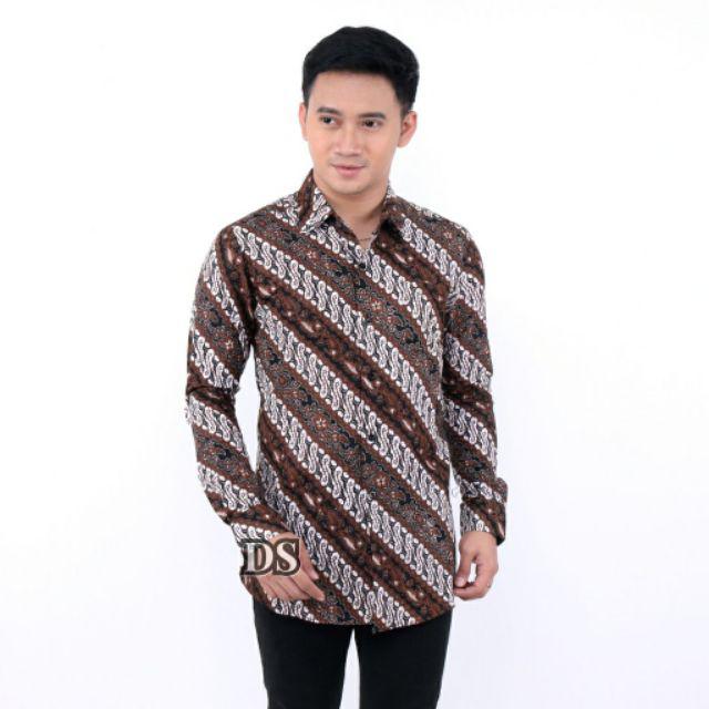 Kemeja Batik Pekalongan (motif Chat Aja)