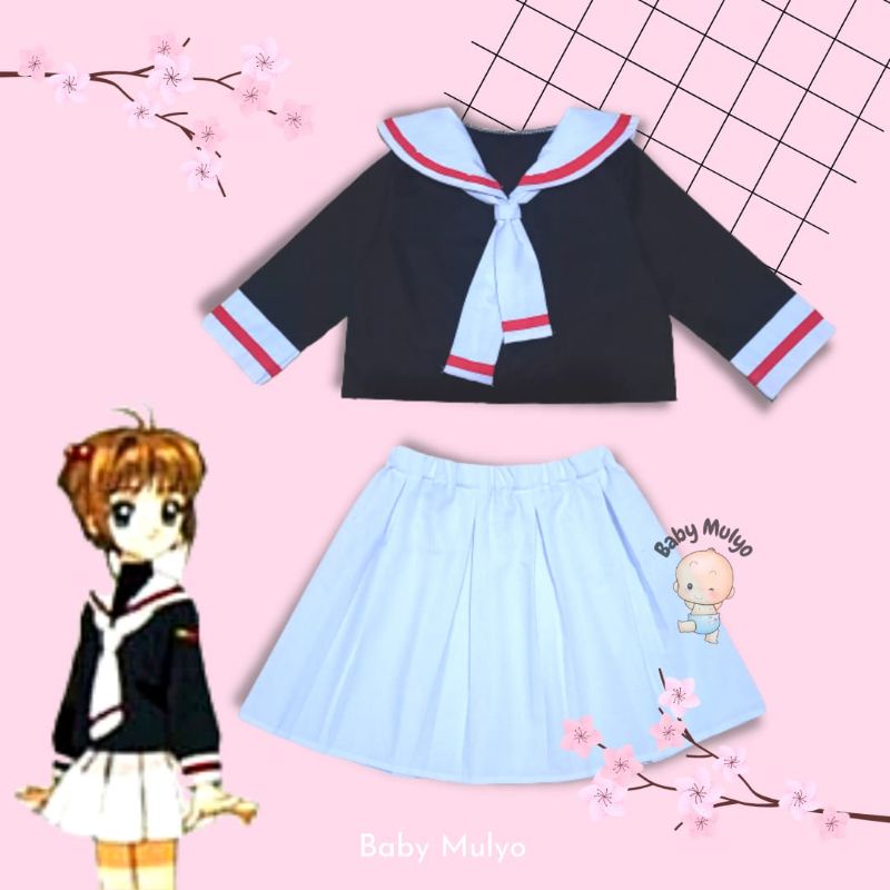 Costume High Quality Japan Anime School Uniform Seifuku // Kostum Seragam Anime