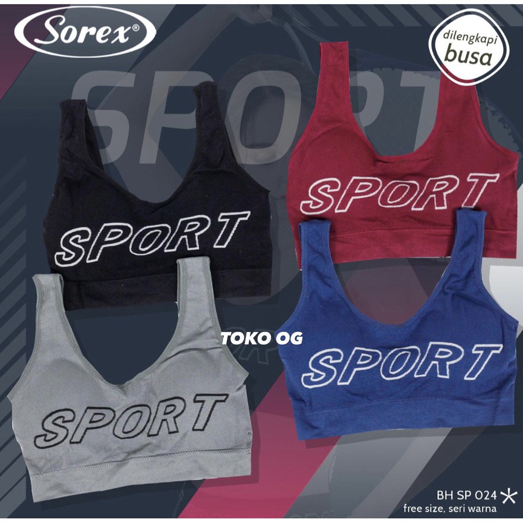 bh / bra sport sorex sp 024 celana sport panjang 4083 setelan sport modis