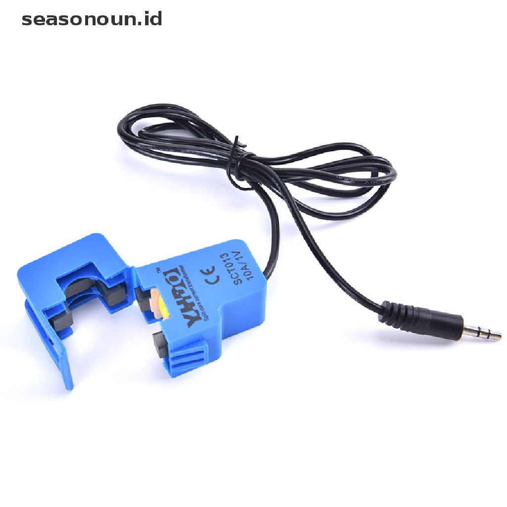 【seasonoun】 SCT-013 Open-Close Current Transformer 10-100A Non-invasive AC Current Sensor .