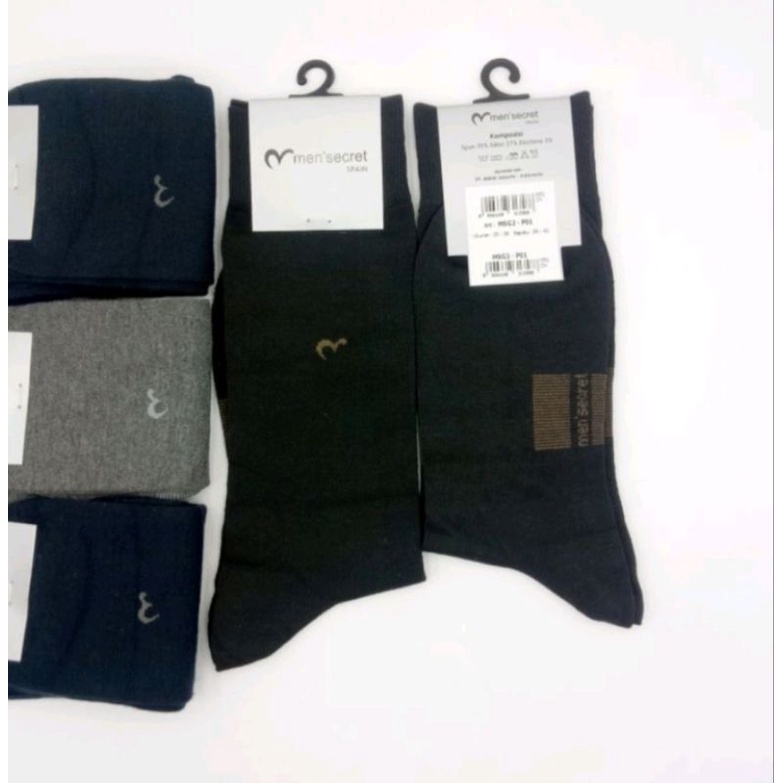 Kaos Kaki Kerja Formal Men'Secret - Spain By Mundo 25-26 MSG2 - P01 - Men Secret Mundo Brands Men'Se