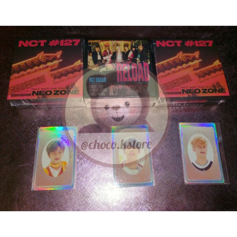 OLD KIHNO NCT &amp; SYB HOLO FANMADE [choco.kstore go]