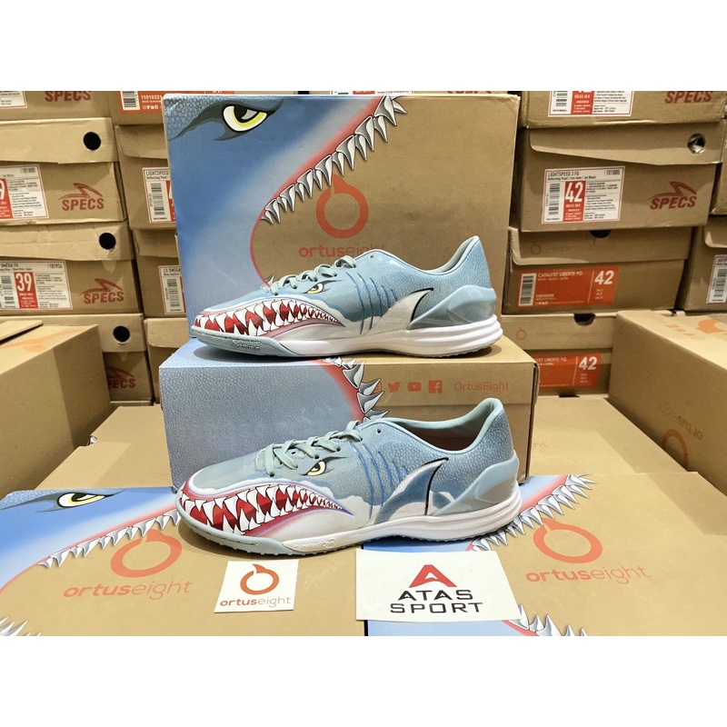 Sepatu Futsal Ortuseight Catalyst Requin IN Special Edition Shark