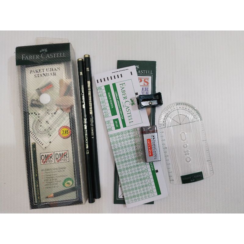 

Paket Ujian Standar FABER CASTELL Alat Tulis Untuk Ujian