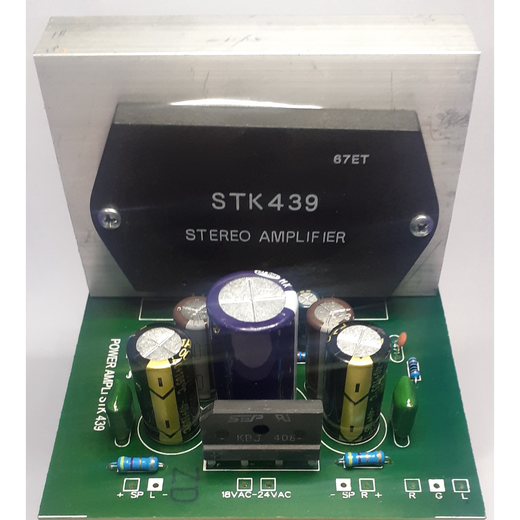 KIT POWER AMPLI STEREO STK 439