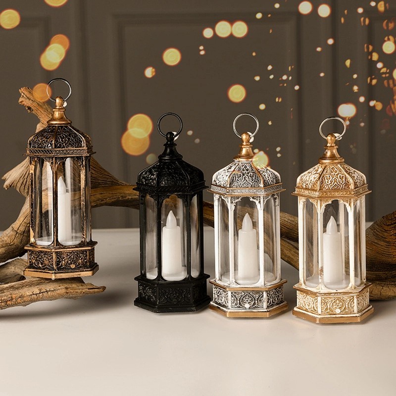 Lilin Lentera LED Elektrik Lantern Candle bentuk Kubah