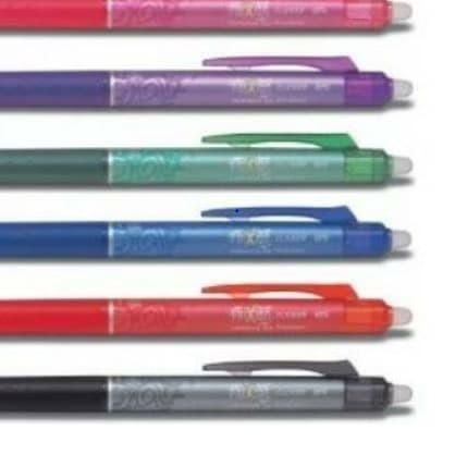 

⅍ Pen Frixion Warna Warni - 0.5, Blue black ♡