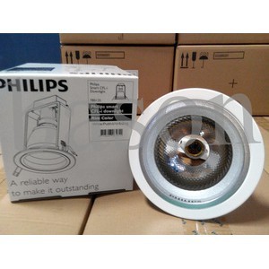 PHILIPS Downlight FBS125 C E27 White - Rumah Lampu 5"