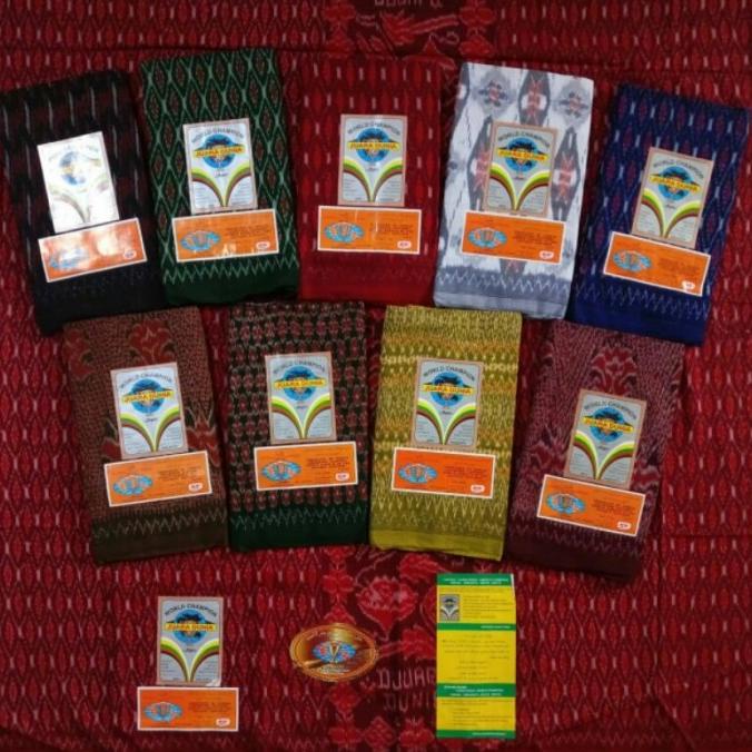 /////] SARUNG TENUN CAP JUARA DUNIA ASLI