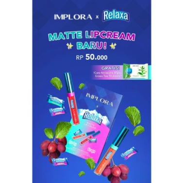 Implora x Relaxa Matte Lipcream (Limited Edition)