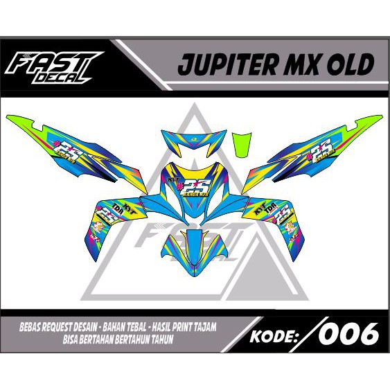 Decal jupiter mx lama 006