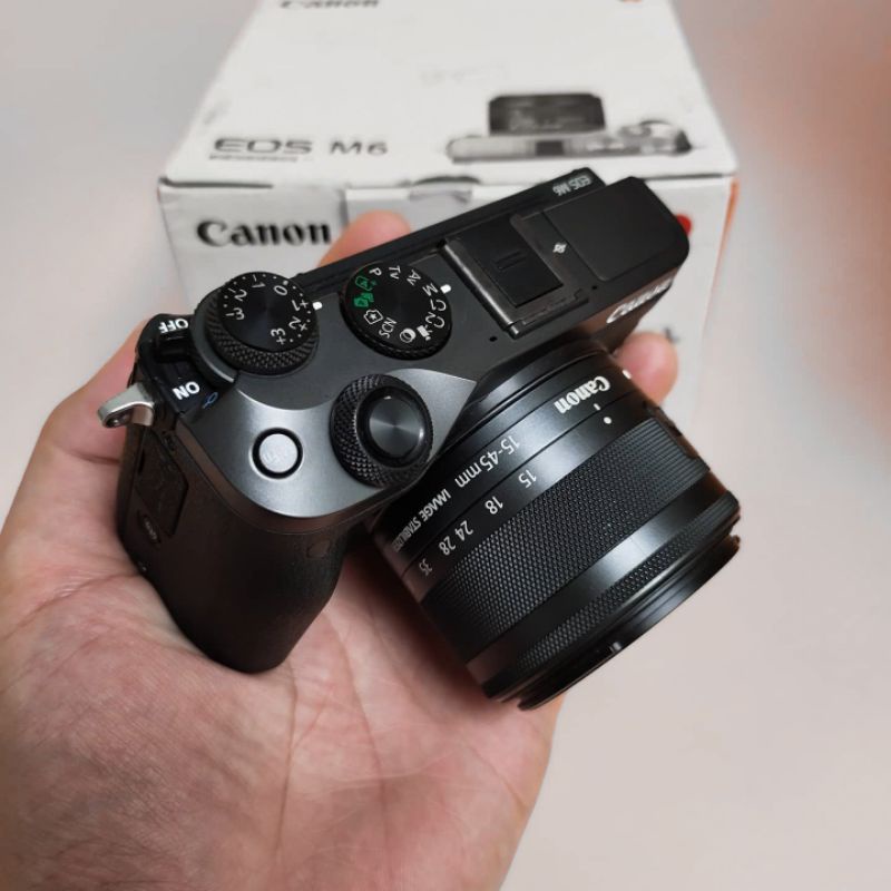 CANON M6 kit 15-45mm KAMERA VLOG